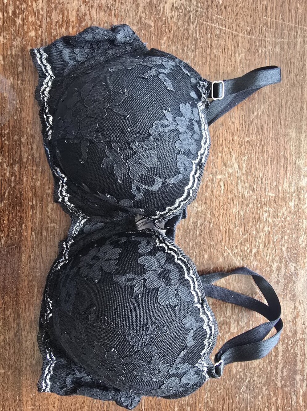 Victoria's Secret Black Lace Underwire Bra